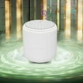 thumbnail image 4 of White Mini Bluetooth Speaker High-Definition Sound Portable Subwoofer With Stable Connection, Lightweight Design And Plastic Housing For Camping And Desk Use 1.77X1.77X1.97In, 4 of 5