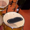 thumbnail image 3 of BRIGHTFUFU 2pcs Drum Skin Etiqueta de Piel Etiqueta de protección Pegatina Pegatina Doble Paso Parches, 3 of 8
