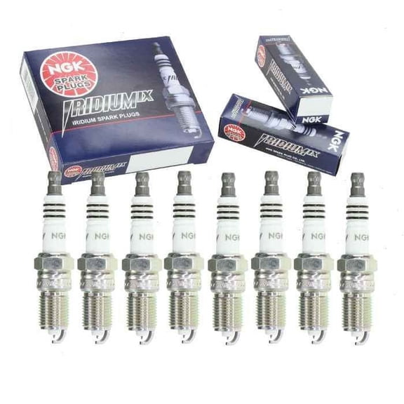 8 pc NGK Iridium IX Spark Plugs compatible with Chevrolet Camaro 5.7L 6.2L V8 1998-2015