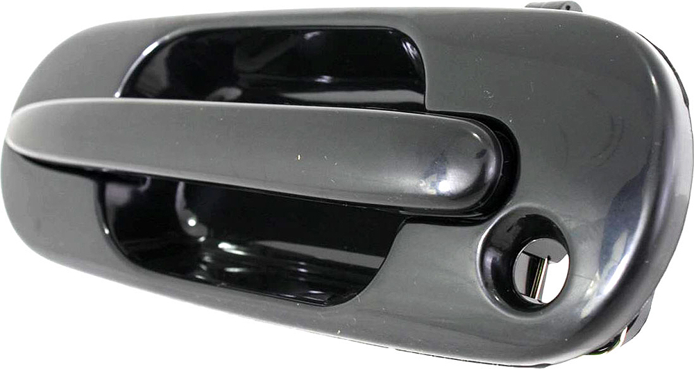 Replacement REPHO462126 Exterior Door Handle Compatible with 1997-2001 Honda CR-V Front, Left Driver Smooth Black