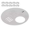 thumbnail image 1 of LAFGUR Porte Ronde en Forme de Ruche, 10 Pcs Porte Ronde en Acier Inoxydable Rotative pour Entrée en Quarantaine Reine Abeille/anti-Vol, Fournitures d'Apiculture, 1 of 8