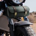 thumbnail image 5 of Motorcycle Fork Bag with Strap Motorcycle Roll Bag Handlebar Bag for Motorcycle , Green, 5 of 9