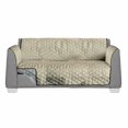 thumbnail image 1 of Creative Pet Group CPGAKC-120GREY Housse de Canapé Réversible & Matelassée 3 Places - Gris & Beige, 1 of 1