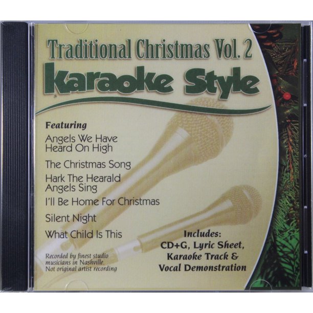 Traditional Christmas Volume 2 Daywind Christian Karaoke Style NEW CD+G