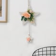 thumbnail image 1 of Artificial Flower Pendant Indoor Decor Flowers Fake Faux Hanging Wall Flowers Simulation Garden Artificial Flowers Ornament Flower Artificial Wooden, 1 of 6
