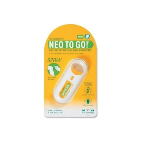 Neosporin NEO TO GO! First Aid Antiseptic/Pain Relieving Spray JOJ512372200