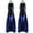 Cobalt Blue, variant on Tusa Vesna Scuba Dive Fin - Medium - Black