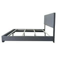 thumbnail image 5 of Relaxing Modern Style Queen Size Panel Bed , Grey, 5 of 5