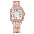 thumbnail image 1 of WREESH QUAFTZ/V1172 Montre de Mode pour Homme Horloge Acier Inoxydable Décontractée Habillée Poignet Cristal, 1 of 1