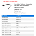 thumbnail image 2 of Rear Brake Pad Sensor - Compatible with 2020 - 2022 Porsche 911 2021, 2 of 2