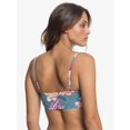 thumbnail image 6 of Roxy MULTI Juniors' Floral-Print Underwire Bandeau Bikini Swim Top, US X-Small, 6 of 9