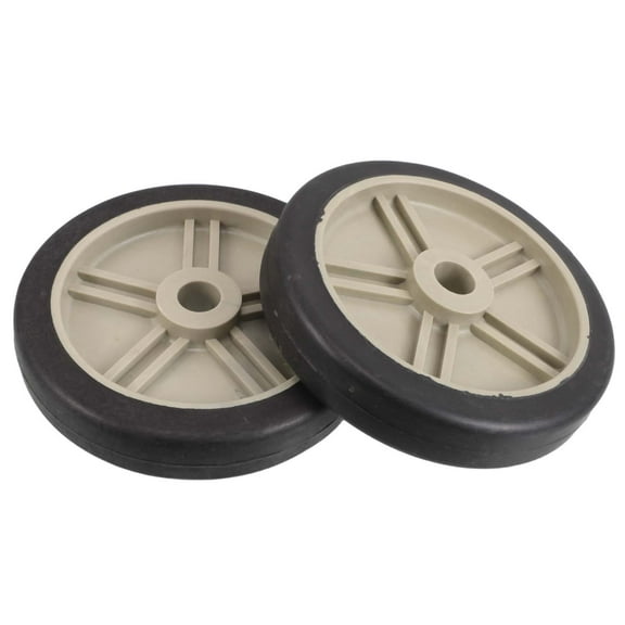 FRCOLOR 2pcs Air Compressor Wheels Air Compressor Wheel Replacement Part Air Compressor Replacement Wheels Universal for Easy Mobility