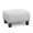 Light Gray, variant on Magshion Foot Stool Ottoman with Padded Seat, Modern Cotton-linen Footrest, Rectangular Seat Stool, Light Gray