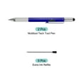 thumbnail image 3 of Unique Bargains 2pcs 6 in 1 Metal Multitool Tech Tool Pen Gifts for Men with Ballpoint Pen, Ruler, Screwdriver, Stylus, Refills, Blue, 3 of 5