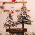 thumbnail image 2 of Yuarrent Colgante de de Navidad de 2 piezas, escultura hueca, adornos colgantes, Ángel 3D, muñeco de nieve, accesorios de fiesta, colgador de Kits de decoración para fiestas Casa Yuarrent HA070160-04, 2 of 6