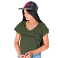 thumbnail image 2 of Ben Din Women's Comfortable Tee, Casual V-Neck T-Shirt with Short Sleeves, 2 of 4