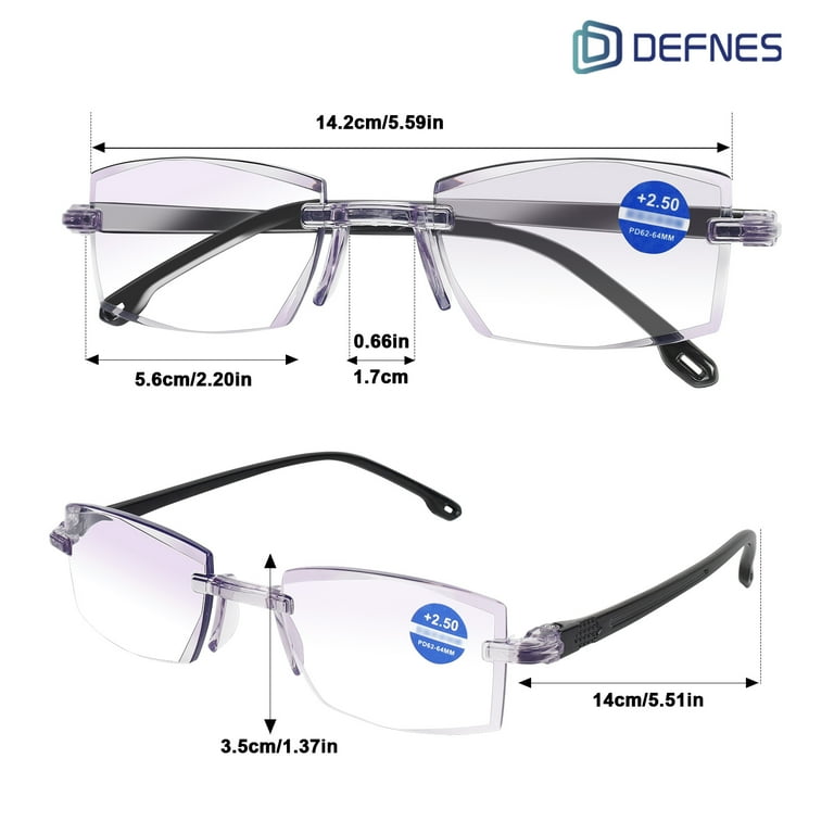 Dual sales reading glasses