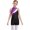 Purple&Black, variant on Aislor Girls Sleeveless Gymnastics Leotard Ballet Dance Unitard with Shorts and Hair Band Set Black&Royal Blue 10
