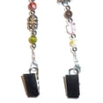 thumbnail image 3 of Slim Style Women's Fashion Beaded Lanyard, 34" Jewelry Lanyard for ID Badge Holder and Keys (Bulldog Clips - Multi), 3 of 5