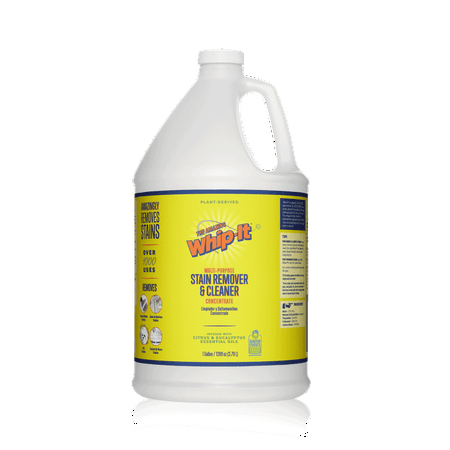 The Amazing Whip-It Stain Remover and Cleaner Concentrate, 128 Fl Oz