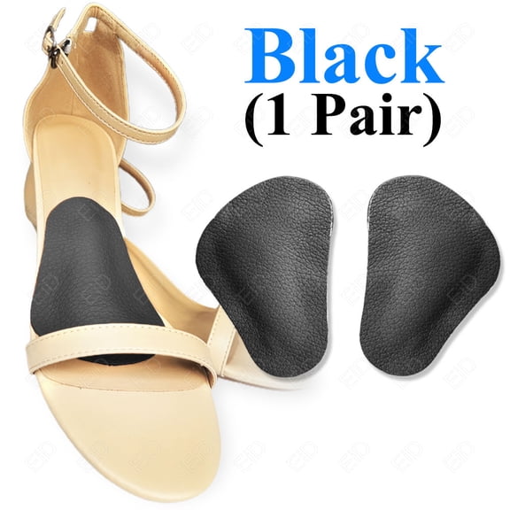 Genuine leather Insoles Sports Palm Foot Pad Flat Arch Support Half Cushion Inner Insoles Orthopedic Insoles Correcting Flat Fee