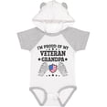 thumbnail image 3 of Inktastic I'm Proud of My Veteran Grandpa Boys or Girls Baby Bodysuit, 3 of 5