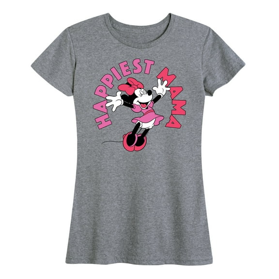 Mickey & Friends - Happiest Mama - Women's Short Sleeve Graphic T-Shirt