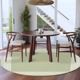 thumbnail image 4 of Sage Green Greek Key Large Area Rugs for Bedroom Living Room, Soft Non Slip Carpet Bedside Rug, Geometric Greece Ancient Farmhouse Geo Round Floor Cover Kitchen Accent Rug 7' for Dining Room/Office, 4 of 9
