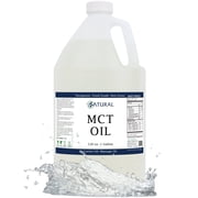 MCT Oil - Certified Food & Therapeutic Grade, 100% Pure, Carrier & Hydrating Oil, 128 oz (1 Gallon)