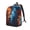Medium, variant on Red And Blue Fire Lion Pattern Durable Canvas Backpack for Men & Women – Stylish & Lightweight – Adjustable Straps, Multiple Pockets – Fits 15-17 Inch LaptopsSmall