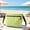 Green, variant on Toiletry Bags Mens Toiletry Bag Waterproof Bag Zipper Storage Waterproof Swimming Bag Outdoor Travel Diving Beach Grooming Bag Outdoor Travel