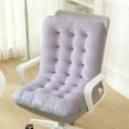 thumbnail image 4 of Desk Chair Cushion,Office Chair Cushion Plush Seat Pad with Back Support for Gamer Chair Recliner Rocking Chair,32X18 in （Purple）, 4 of 6