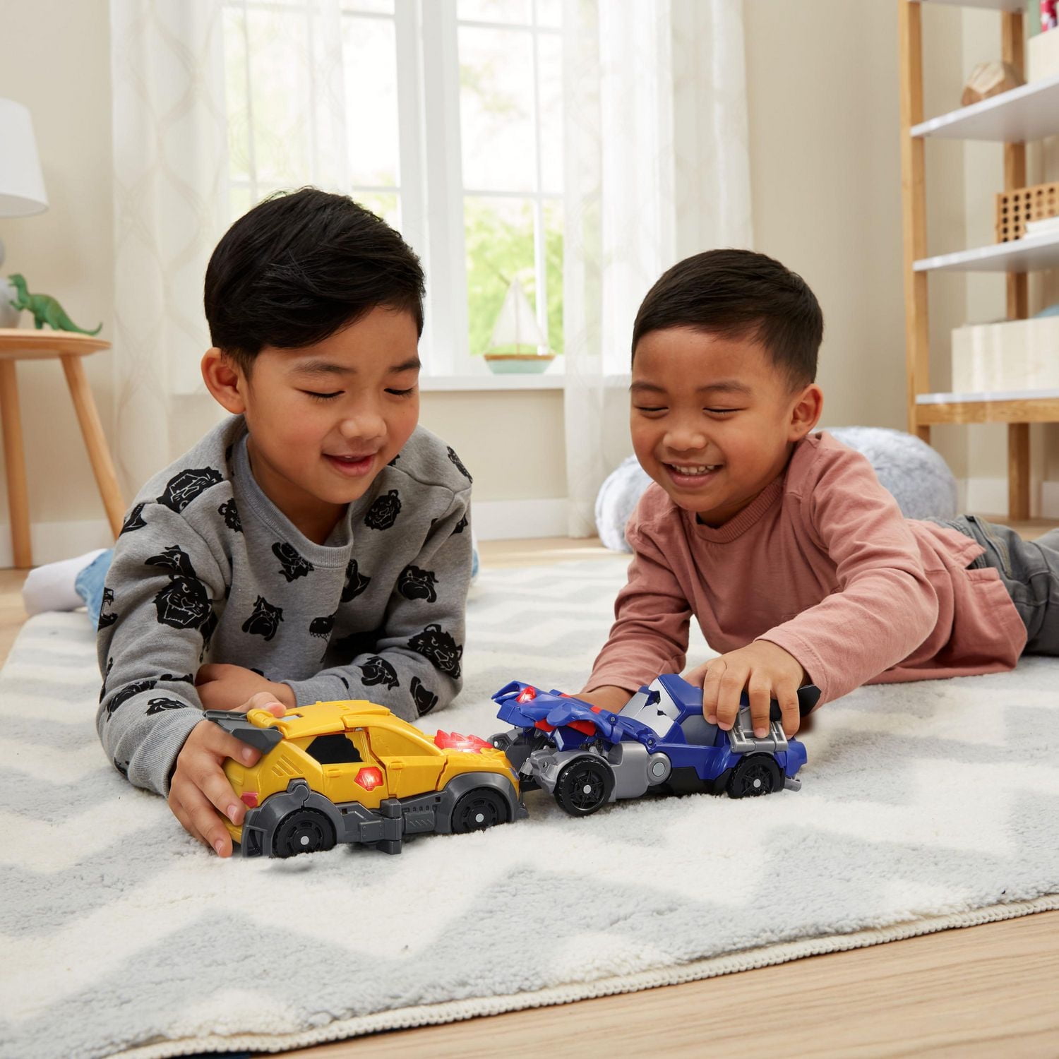 VTech Switch & Go Triceratops Roadster Transforming Dinosaur to Vehicle Toy <br> - English Version