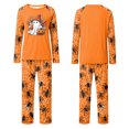 thumbnail image 4 of Halloween Family Pajamas Set Long Sleeve Crew Neck, Soft Matching Halloween Pajamas with Ghost Hat Flower Print, Cute Family Halloween Pajama Set Sleepwear, 4 of 4