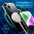 thumbnail image 6 of Crystal Clear Case for iPhone 14 Plus, [Not Yellowing] [Camera Protection] [Military Grade Drop Tested] Transparent Shockproof Protective Phone Case Soft Silicone Slim Cover, 6.7 inch, Black, 6 of 16