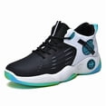 thumbnail image 2 of Men's Mid Top Soft Sole Sneakers 2026 Spring New Casual Basketball Shoes Trendy Comfortable Walking, 2 of 7