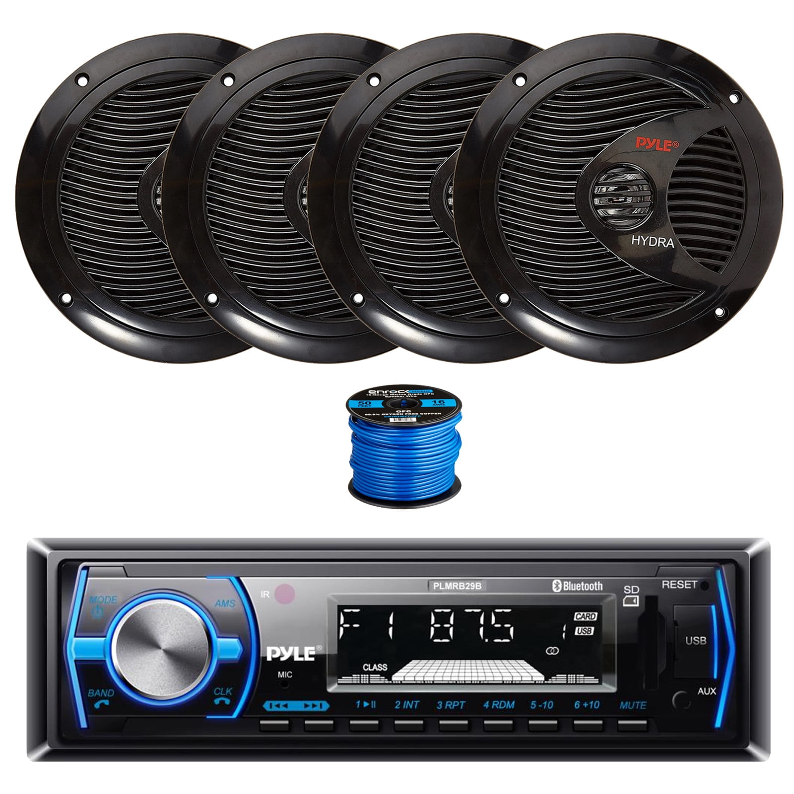 Planet Audio, Car Electronic Crossover, 3 Way, Pre-amp, Equalizer