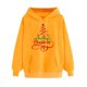 thumbnail image 1 of WILLBEST Sudadera Larga para Mujer, Sudadera Navideña con Estampado de Árbol de Navidad, Sudadera con Capucha de Manga Larga, Linda Sudadera Navideña Grande, 1 of 3