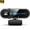 Black-With Cover, variant on RONY 2K Webcam with 2 Microphones for Laptop, Autofocus Webcam with Noise-cancelling, Conference Streaming PC USB Webcam, Black
