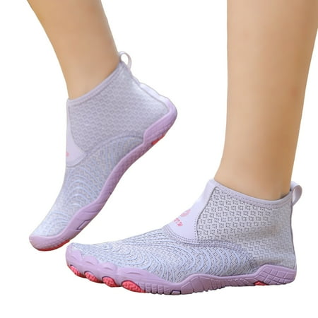 

CZHGKM Men Beach Shoes Couples Summer Outdoor Water Socks Beach Swim Surf Yoga Exercise Shoes Purple 42