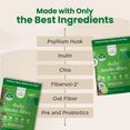 thumbnail image 5 of nbpure Daily Multi-Fiber Powder with Soluble and Insoluble Fiber and Pre and Probiotics, Savory Mocha, 45 Servings, 5 of 6