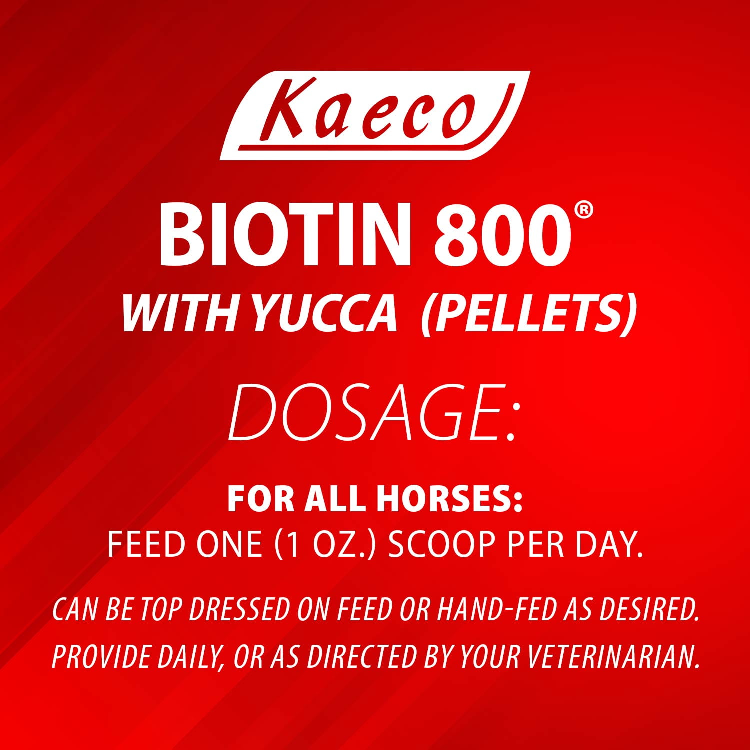 Kaeco Biotin 800 Pellets - 6 lb