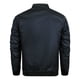 thumbnail image 3 of Chaquetas Hanzidakd para hombre, abrigos de invierno y otoño, manga larga, color liso, cuello alto, bolsillo con cremallera completa, ligeras, gabardinas holgadas, cárdigan informal, tops, azul, 3 of 8