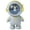grey, variant on Astronaut Clock Piggy Bank Plastic Coin Bank Money Bank Cash Bank Banknote Coin Deposit Bank for Children Birthday and Christmas Party Favors Gifts Desktop Decoration Grey Standing Style