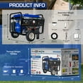 thumbnail image 4 of DuroMax XP5500EH 5,500 Watt Portable Dual Fuel Gas Propane Powered Generator, 4 of 7