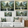 thumbnail image 4 of Designart "Asian Art Natures euphony I" Asian Floater Framed Wall Art Living Room, 4 of 7