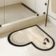thumbnail image 5 of Fiudx Ofertas del día Alfombra de baño- Súper absorbente y de secado rápido- Respaldo de goma antideslizante- Alfombra de baño lavable- Alfombra de ducha delante de la bañera, 5 of 6