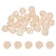 thumbnail image 1 of Uxcell 25-Pack Bolas de Ratán Tejidas 30mm/1.2 Pulgadas Bolas Decorativas de Ratán para Navidad Bodas Acción de Gracias Beige, 1 of 1