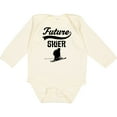 thumbnail image 3 of Inktastic Skiing Future Skier Boys or Girls Long Sleeve Baby Bodysuit, 3 of 5