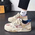 thumbnail image 3 of Zapatillas deportivas Unisex para correr al aire libre para hombre y mujer, zapatos vulcanizados planos, informales, para correr, 2024, 3 of 5